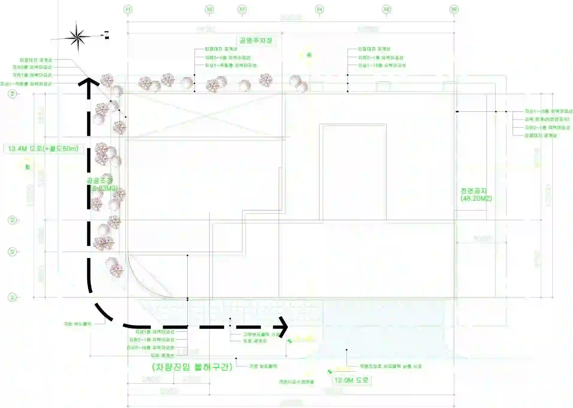 상동 465-2 배치도 이미지